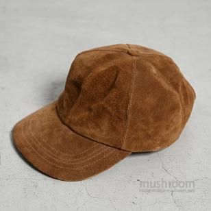 L.L.BEAN NUBUCK LEATHER CAPVERY GOOD CONDITION/LARGE