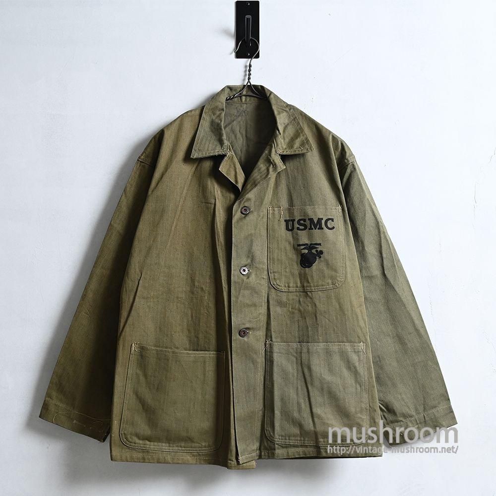 USMC P-41 TWO-TONE HBT UTILITY JACKET - 古着屋 ｜ mushroom
