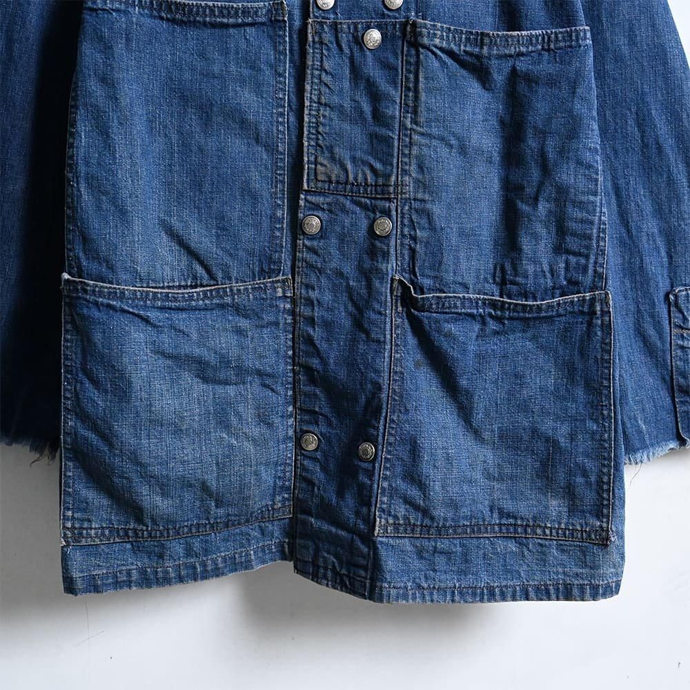 ジャケット・アウター DUBBLE WARE 60's vintage denim coverall s-l1200.jpg