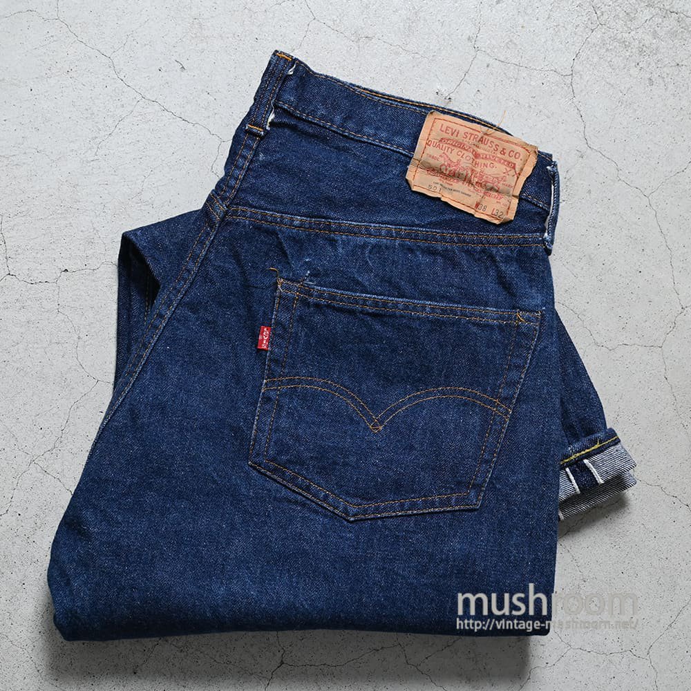 LEVI'S 501 66S/S JEANS（W38L32/MINT CONDITION） - 古着屋 ｜ mushroom(マッシュルーム)　 ヴィンテージクロージングストア