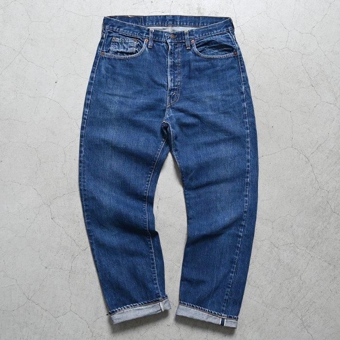 LEVI'S 505 BIGE ”F Type” JEANS with SELVEDGE（W34L31/GOOD