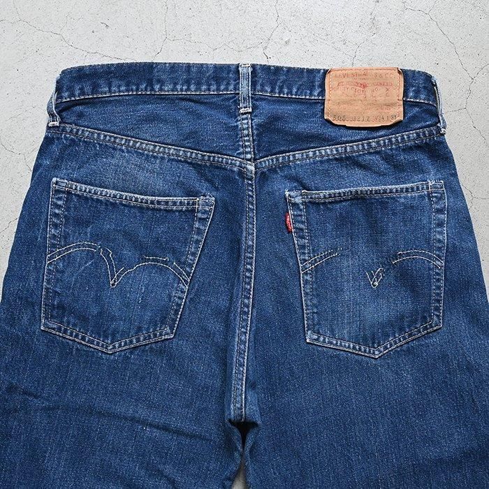 LEVI'S 505 BIGE ”F Type” JEANS with SELVEDGE(W34L31/GOOD LEVI'S 505 BIGE ”F Type” JEANS with SELVEDGE(W34L31/GOOD