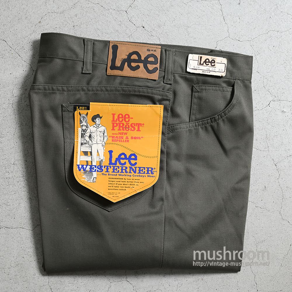 Lee Lot.406 WESTERNER PANTS1970'S/DEADSTOCK/W38L30