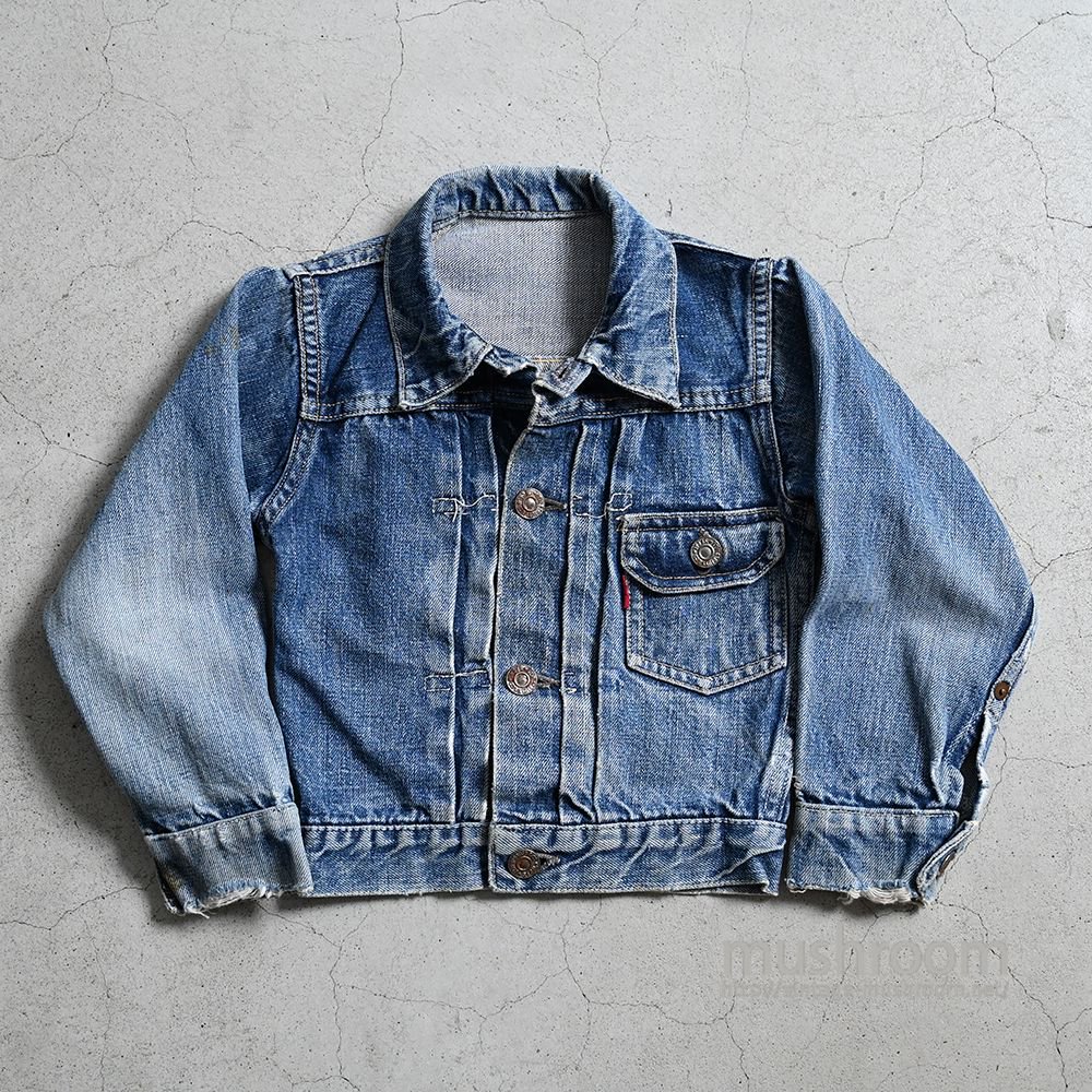 LEVI'S 506BXX DENIM JACKET1950'S/GOOD INDIGO