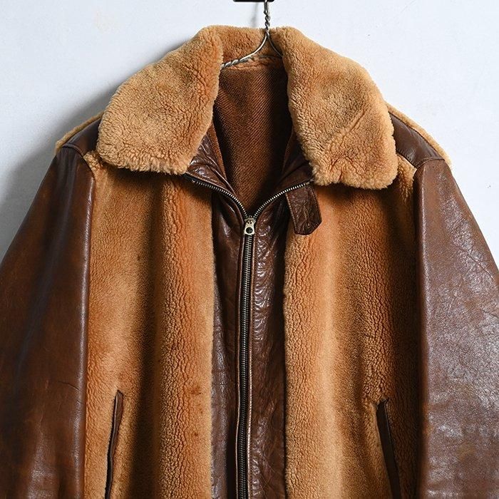 Great Western HORSEHIDE GRIZZLY SPORTS JACKET（1930'S/SUPER