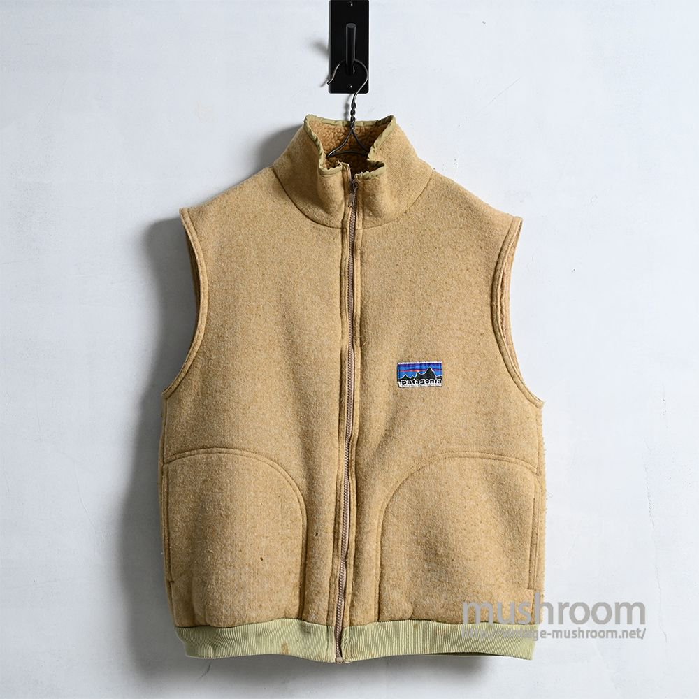 PATAGONIA PILE VEST（1970'S/GOOD CONDITION/MEDIUM） - 古着屋 ｜ mushroom(マッシュルーム)　 ヴィンテージクロージングストア