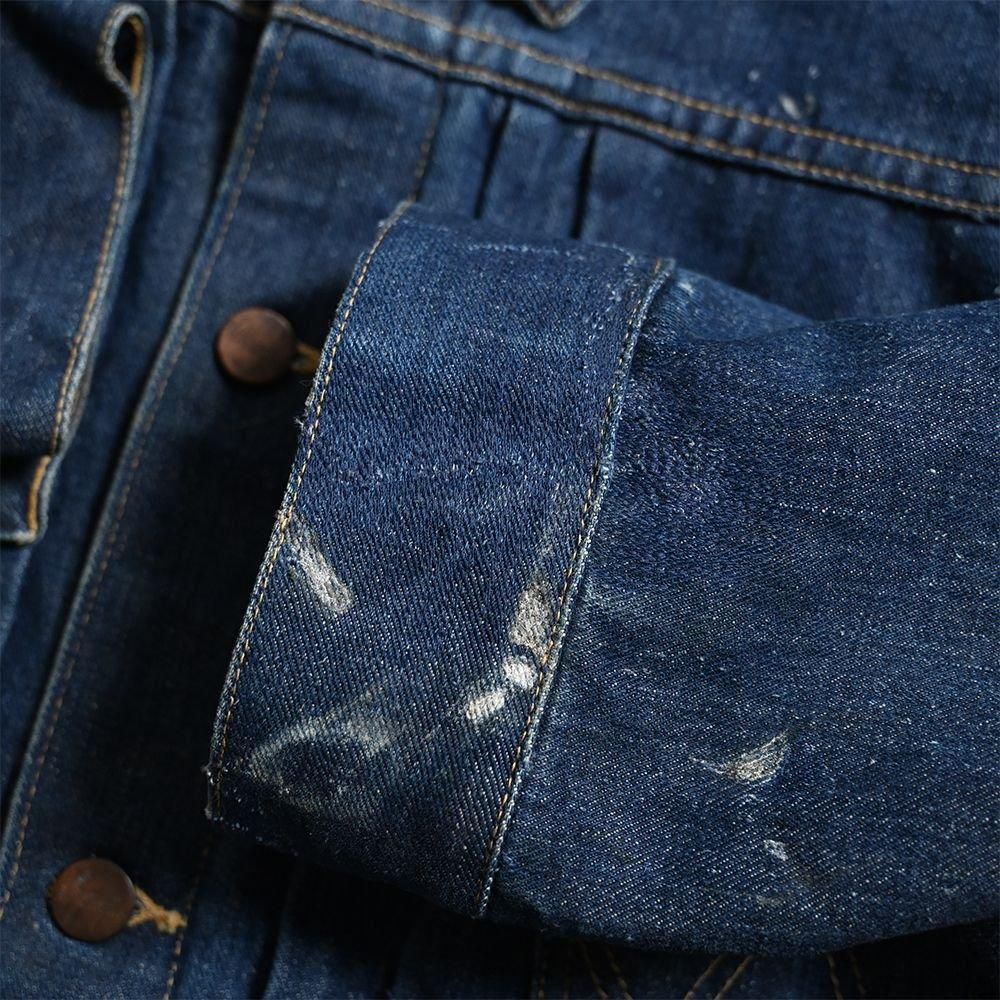 WRANGLER 111MJ DENIM JACKET(SZ 44/DARK COLOR) - 古着屋 WRANGLER 111MJ DENIM JACKET(SZ 44/DARK COLOR) - 古着屋