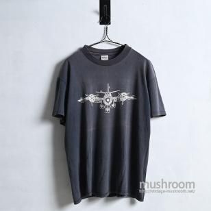 HARLEY-DAVIDSON AIRPLANE PRINT T-SHIRTGOOD FADE/X-LARGE