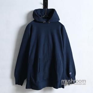 CHAMPION PLAIN REVERSE WEAVE HOODY 1980'S/GOOD CONDITION/X-LARGE