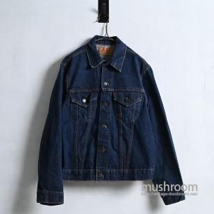 LEVI'S 70505-0217 BIGE DENIM JACKETSZ 44/VERY GOOD CONDITION