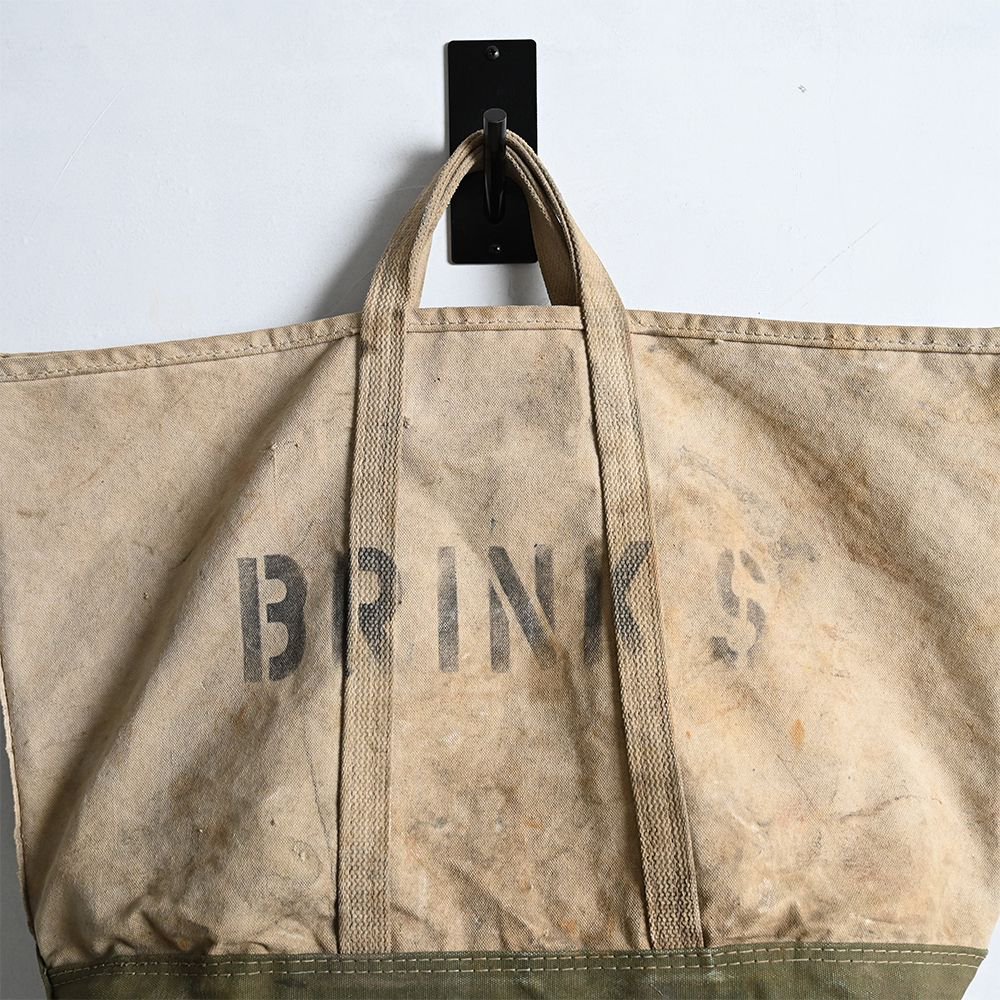 BRINK'S MONEY CARRING CANVAS BAG（Around 1960'S） - 古着屋 ｜ mushroom(マッシュルーム)  ヴィンテージクロージングストア