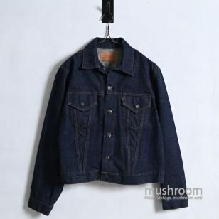 LEVI'S 70505-0217 BIGE DENIM JACKETSZ 46/JUST-WASHED