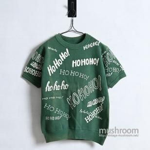 HOHOHO PRINT S/S SWEAT SHIRTVERY GOOD CONDITION