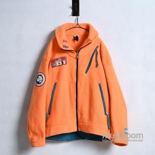 THE NORTH FACE TRANCE-ANTARCTICA F/Z FLEECE JACKET1990'S/ORANGE/LARGE