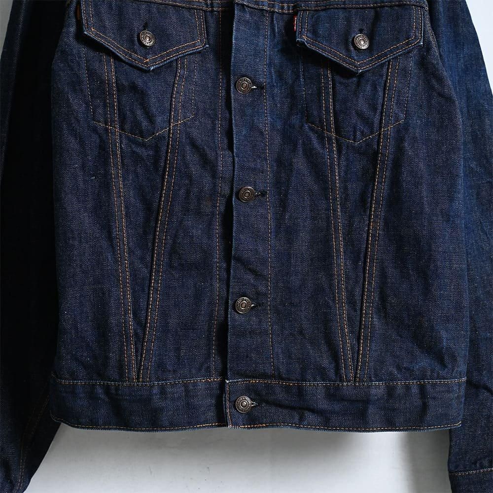LEVI'S 71205-0217 BIGE DENIM JACKET（JUST-WASHED/SZ 42） - 古着屋
