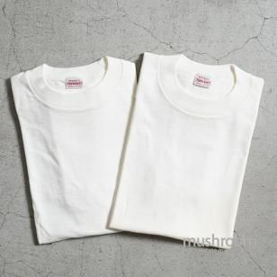 TOWNCRAFT Set of 2 WHITE PLAIN T-SHIRTS 1960'S/DEADSTOCK/SMALL