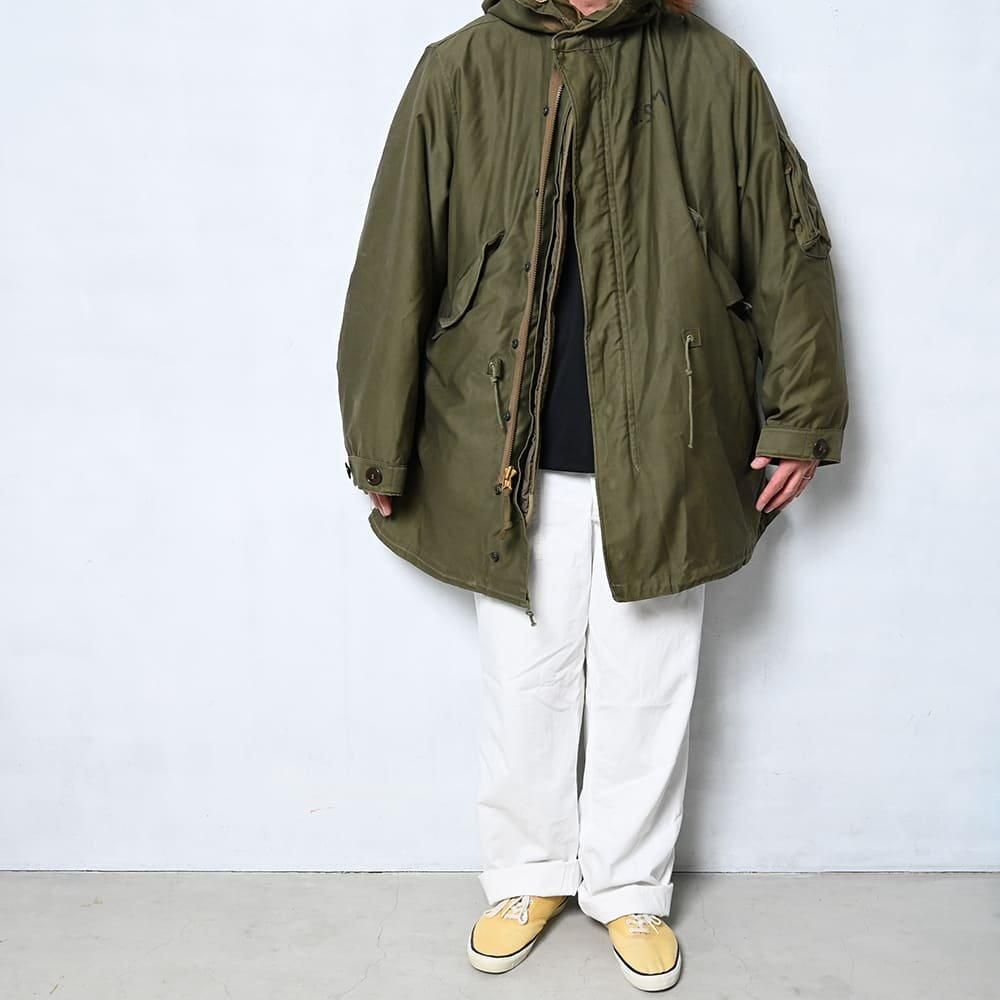 U.S.ARMY M-48 FIELD PARKA with LINER(1940'S/SMALL/GOOD U.S.ARMY M-48 FIELD PARKA with LINER(1940'S/SMALL/GOOD