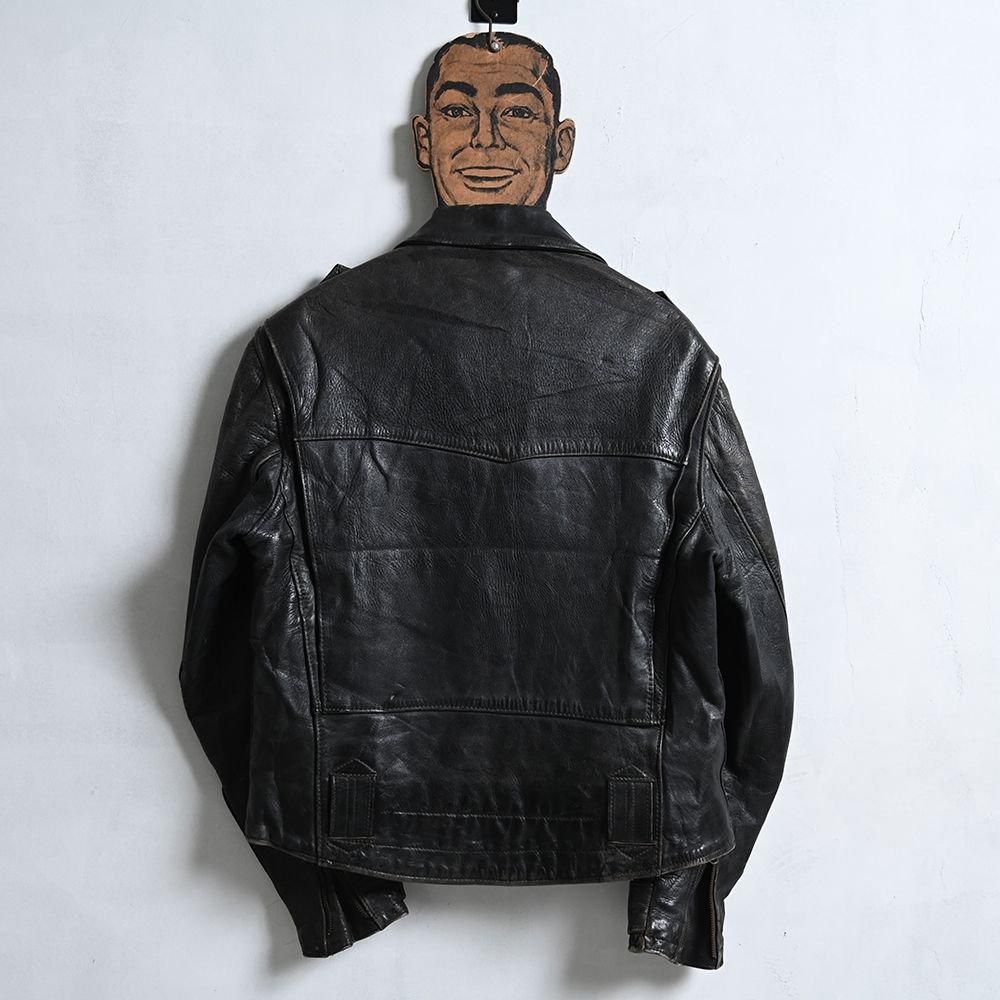 BUCO J-27 M/C LEATHER JACKET（1950'S/SZ 46/HORSEHIDE
