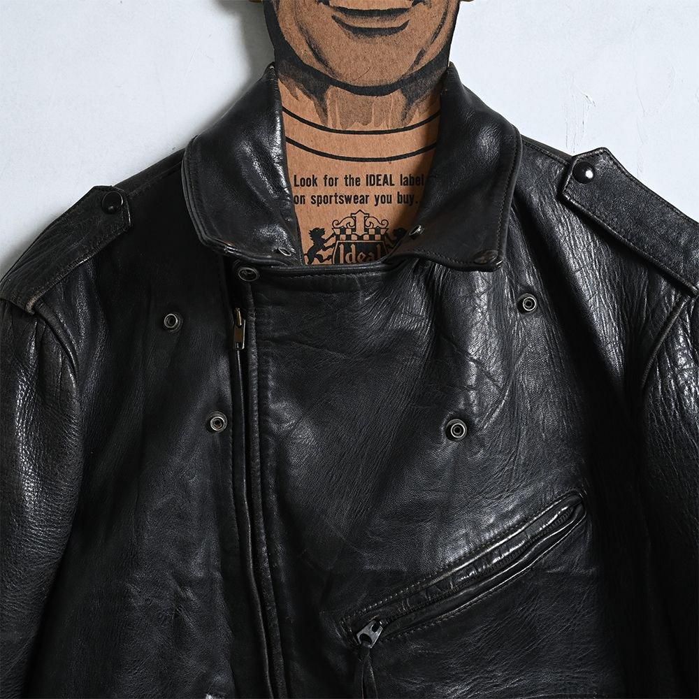 BUCO J-27 M/C LEATHER JACKET（1950'S/SZ 46/HORSEHIDE