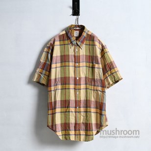 ARROW MADRAS PLAID S/S BD SHIRTLARGE/GOOD CONDITION