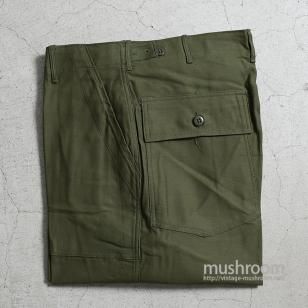 U.S.ARMY UTILITY TROUSERS'63/DEADSTOCK/LARGE