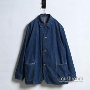 WW2 STRONG RELIABLE 2-POCKET DENIM COVERALLDARK COLOR