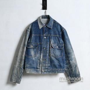 LEVI'S 507XX DENIM JACKET1950'S/AMAZING SUNFADE