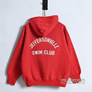 OLD SWEAT HOODY with BACK PRINT1950'S/GOOD CONDITION