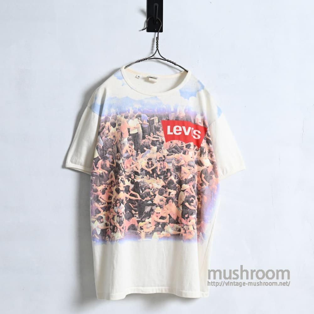 ヴィンテージ リーバイス Tシャツ 白 古着 フォトT Levi's