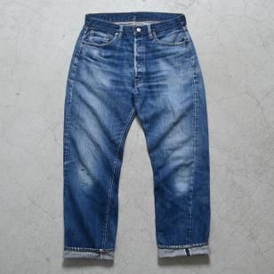 LEVI'S 501 BIGE JEANSNICE HIGE&GOOD INDIGO