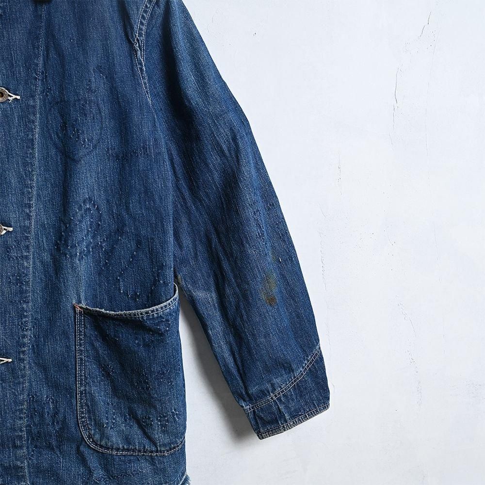 WW2 2-POCKET DENIM COVERALL（1940'S） - 古着屋 ｜ mushroom