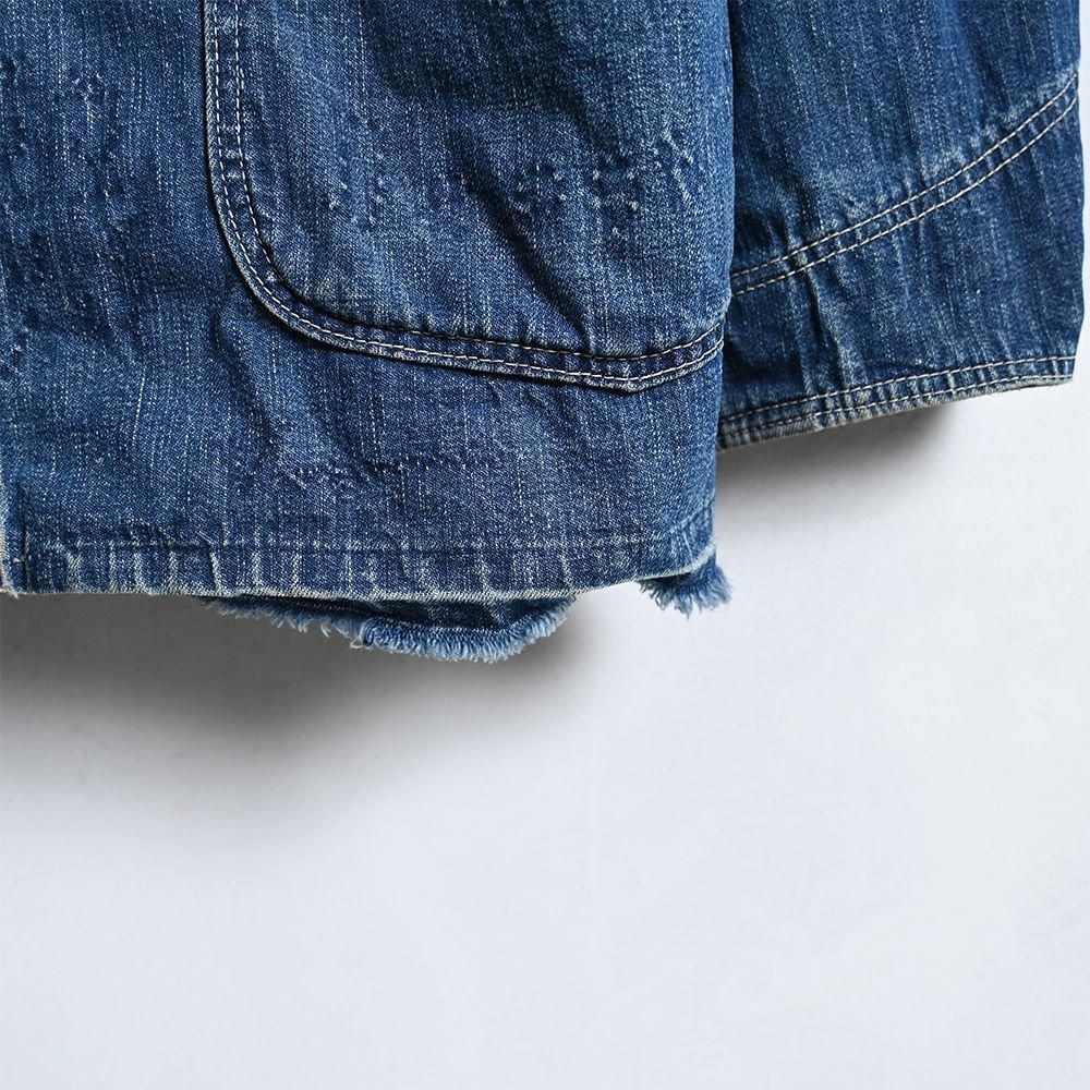 ジャケット・アウター WW2 2-POCKET DENIM COVERALL 40s WW2 2-POCKET DENIM COVERALL（1940'S） - 古着屋 ｜ mushroom