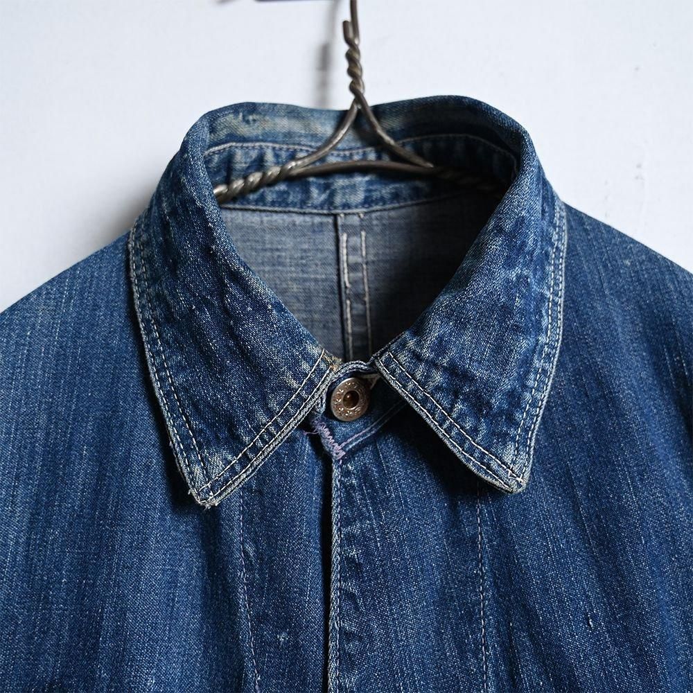 ジャケット・アウター WW2 2-POCKET DENIM COVERALL 40s 40'S WWII Denim Coverall Loose Fit by orSlow ▶️ Meadow Store