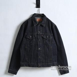LEVI'S 70506-0259 BLACK DENIM JACKET'87/SZ 42R/GOOD CONDITION