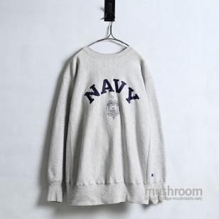CHAMPION NAVY REVERSE WEAVE1990'S/GOOD CONDITION/X-LARGE