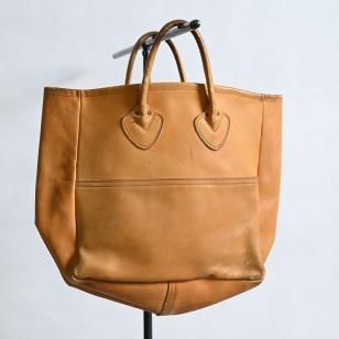 L.L.BEAN LEATHER CARRYALL BAG1980'S/GOOD CONDITION