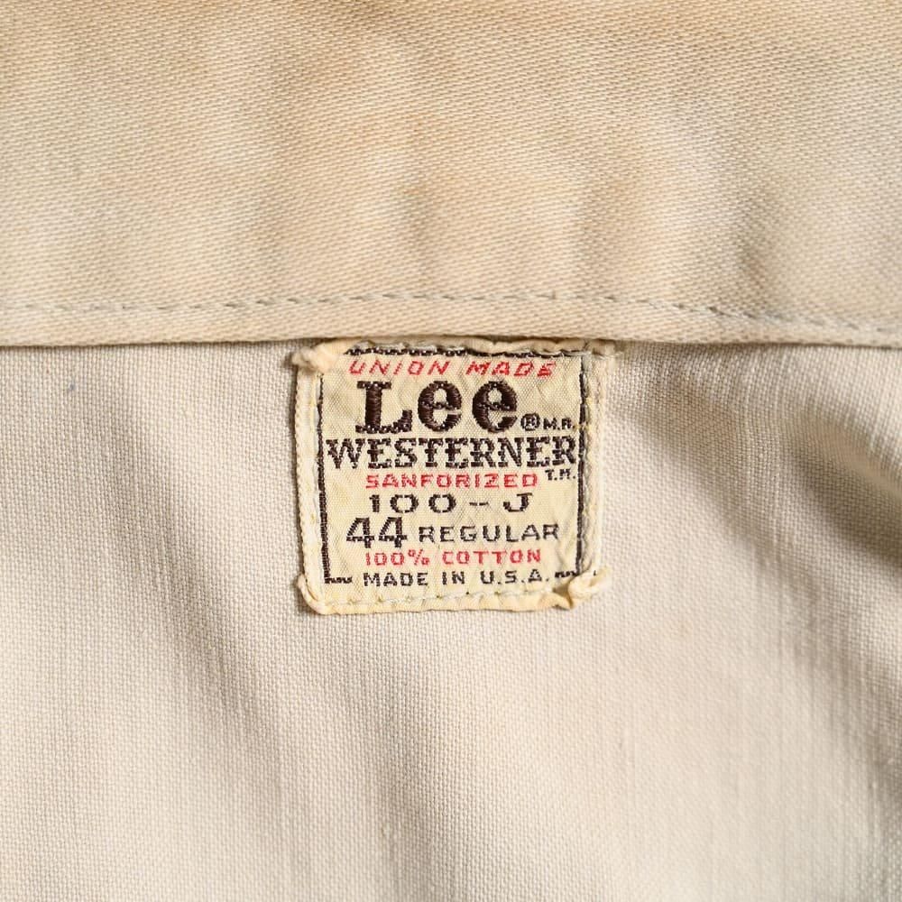 Lee 100-J WESTERNER JACKET(1960'S/SZ 44 REG) - 古着屋 Lee 100-J WESTERNER JACKET(1960'S/SZ 44 REG) - 古着屋