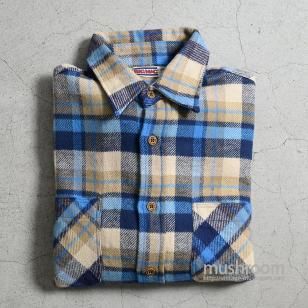 BIG MAC L/S FLANNEL SHIRT1980'S/DEADSTOCK/LARGE