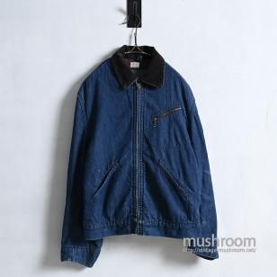 HERCULES DENIM WORK JACKET WITH BLANKET1950'S/GOOD CONDITION 