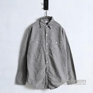 SEARS GRAY CHAMBRAY WORK SHIRT1950'S/GOOD CONDITION 