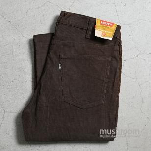 LEVI'S 519-1529 CORDUROY PANTS'81/W34L34/DEADSTOCK