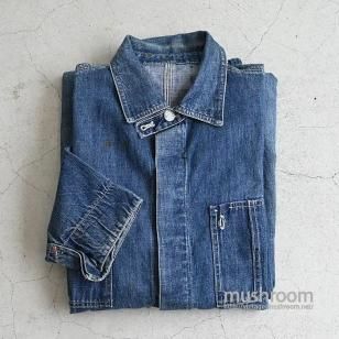 OLD DENIM ALL IN ONE with CHINSTRAPAround 1930'S