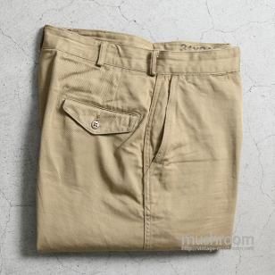 U.S.ARMY CHINO TROUSERS1950'S/VERY GOOD CONDITION/W34L31