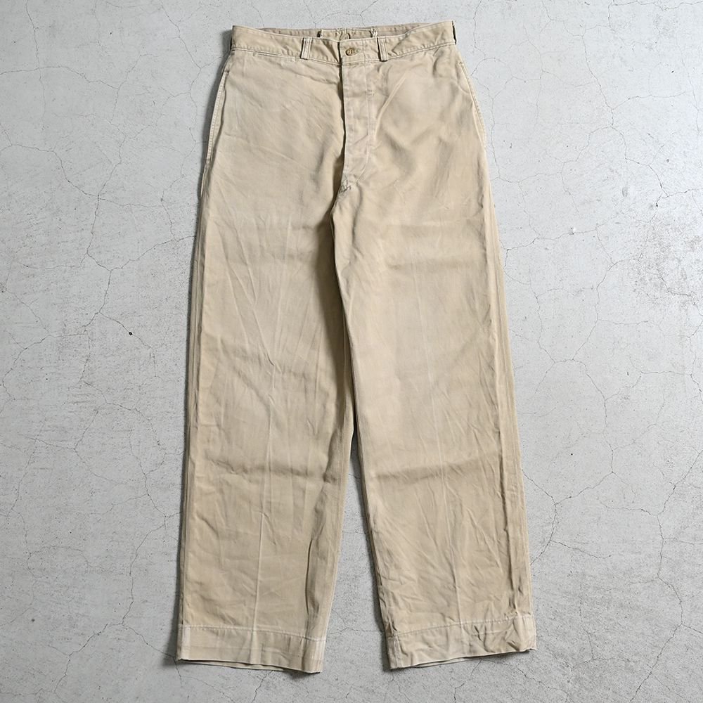 U.S.ARMY CHINO TROUSERS（1950'S/GOOD CONDITION/W34L33） - 古着屋 ｜  mushroom(マッシュルーム)　ヴィンテージクロージングストア