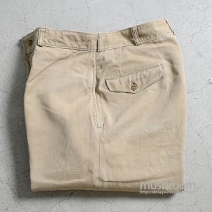 U.S.ARMY CHINO TROUSERS1950'S/GOOD CONDITION/W34L33