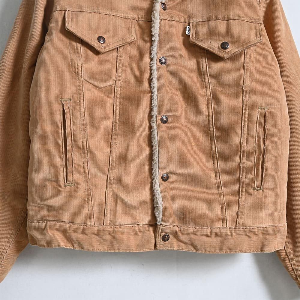 LEVI'S 71412-1523 CORDUROY BOA JACKET（SZ 42-LONG/GOOD