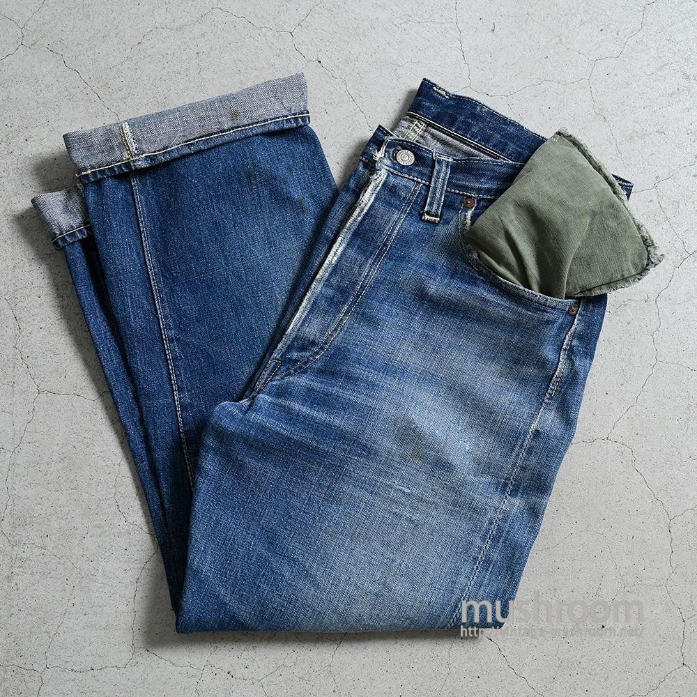 WW2 LEVI'S S501XX JEANS（HBT SLEEK/GOOD INDIGO） - 古着屋