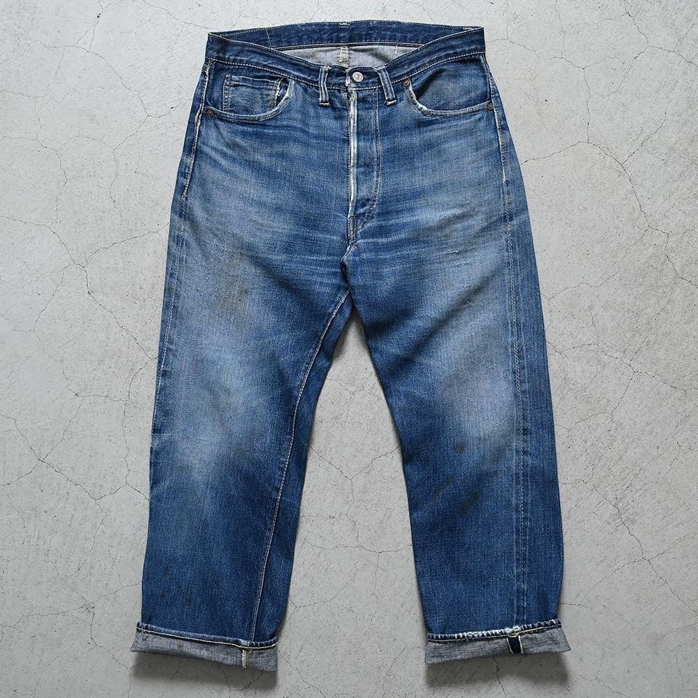 WW2 LEVI'S S501XX JEANS（HBT SLEEK/GOOD INDIGO） - 古着屋
