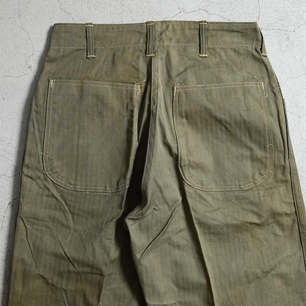 USMC P-41 HBT TROUSERS(DEADSTOCK/W30) - 古着屋 | mushroom USMC P-41 HBT TROUSERS(DEADSTOCK/W30) - 古着屋 | mushroom