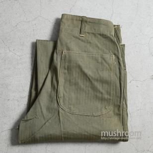 USMC P-41 HBT TROUSERSDEADSTOCK/W30